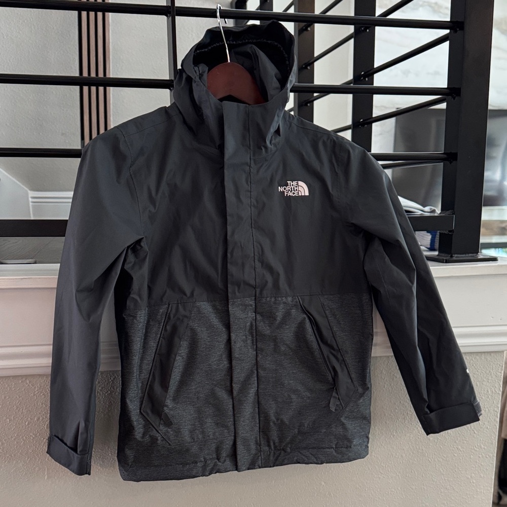The North Face Charcoal Hooded Jacket
